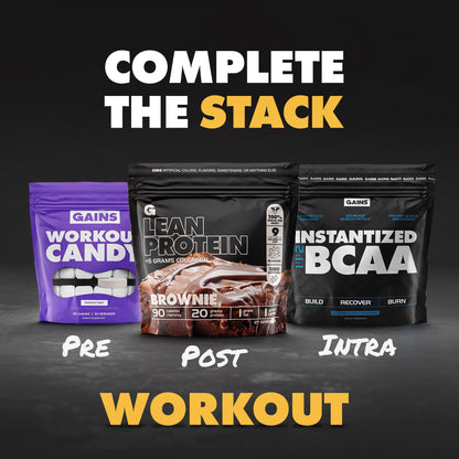 Gains in Bulk Instantized Creatine Monohydrate – Sweet Lemonade 30 Servings - Calm Era