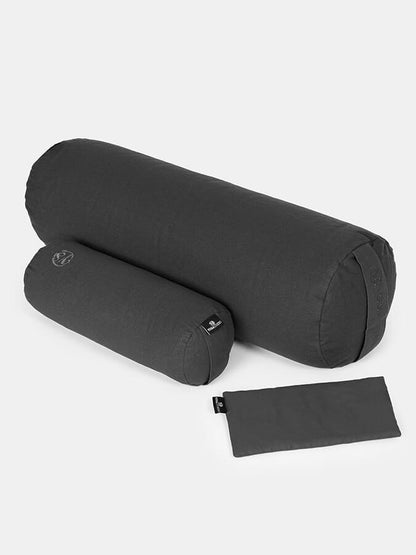 Juego de cojín de meditación y antifaz orgánicos para estudio de yoga