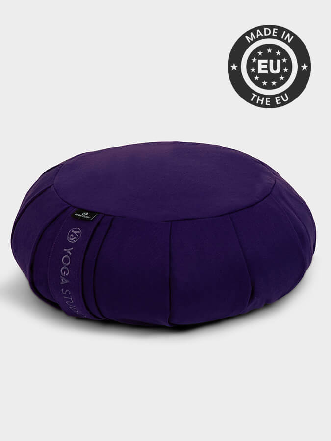 European Organic Buckwheat Zafu Round Meditation Cushion