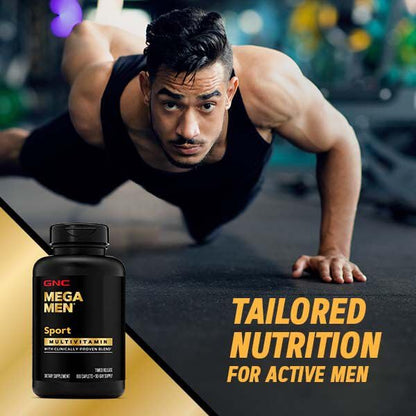 GNC Mega Men Sport Multivitamin – 180 Count - Calm Era