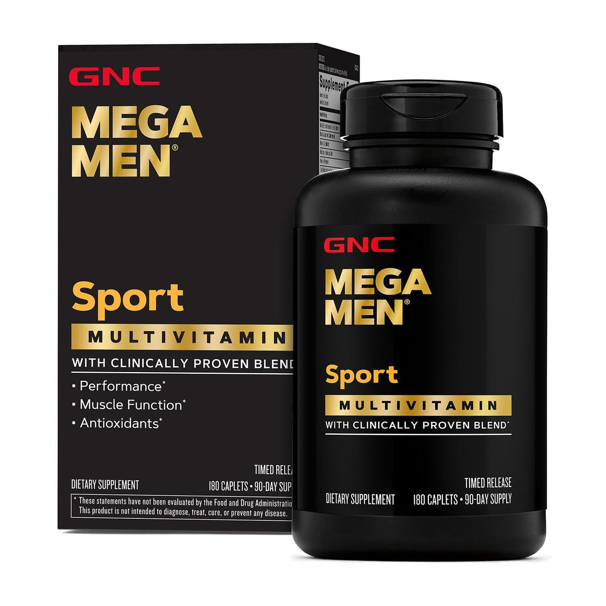 GNC Mega Men Sport Multivitamin – 180 Count - Calm Era
