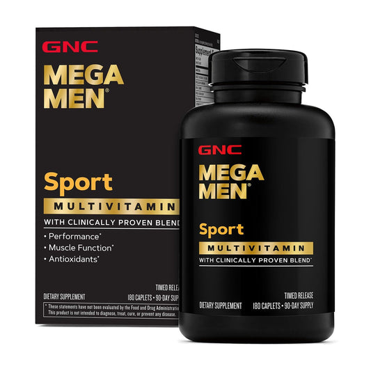 GNC Mega Men Sport Multivitamin – 180 Count - Calm Era