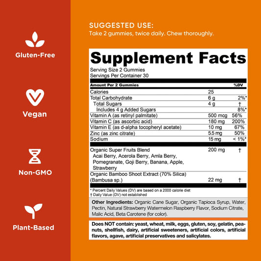 Gominolas Goli SuperFruits Beauty — Colágeno y Vitamina C, 60 uds.