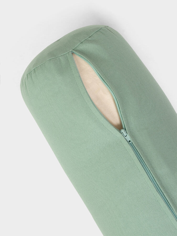 GOTS Organic Cotton Buckwheat Lotus Meditation Bolster