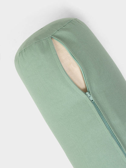 GOTS Organic Cotton Buckwheat Lotus Meditation Bolster