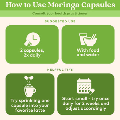 Organic India Moringa Capsules 90ct