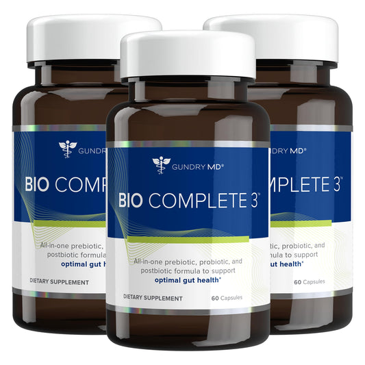 Gundry MD Bio Complete 3 – Prebiotic, Probiotic & Postbiotic 90-Day Supply - Calm Era