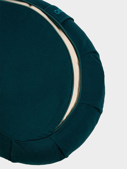 European Organic Buckwheat Zafu Crescent Meditation Cushion