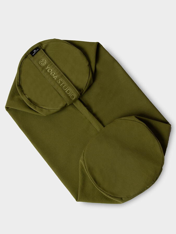 Funda de reemplazo redonda para cojín de yoga