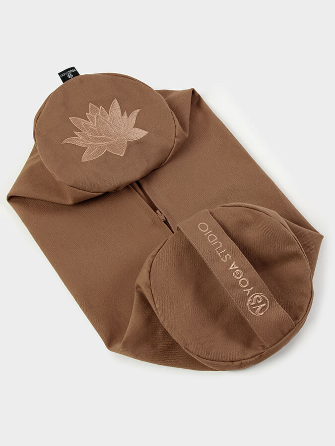 Funda redonda de loto para cojín de yoga (repuesto)