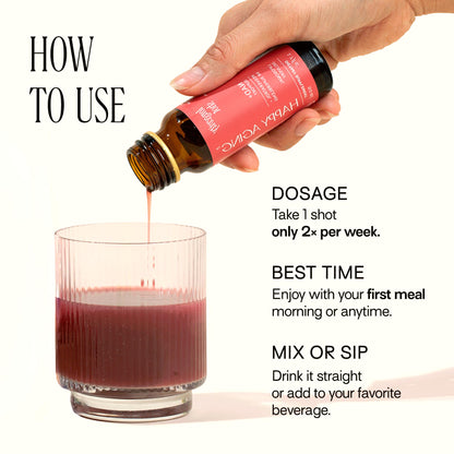 Happy Aging Liquid NAD+ Shot – Liposomal NR & Resveratrol | 30 Shots - Calm Era