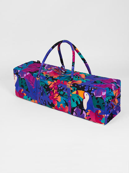 Bolsa para Kit de Yoga de Algodón Orgánico GOTS de Yoga Studio - Colección Floral