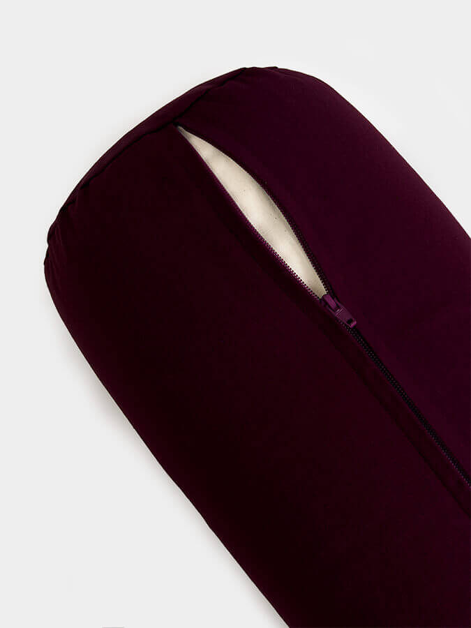 GOTS Organic Cotton Buckwheat Lotus Meditation Bolster