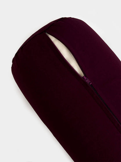 GOTS Organic Cotton Buckwheat Lotus Meditation Bolster