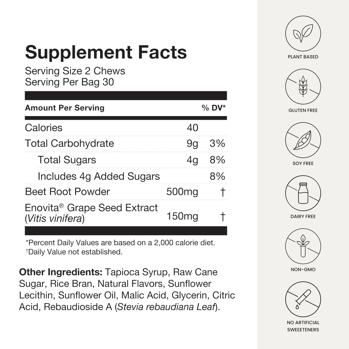 Humann SuperBeets Heart Chews