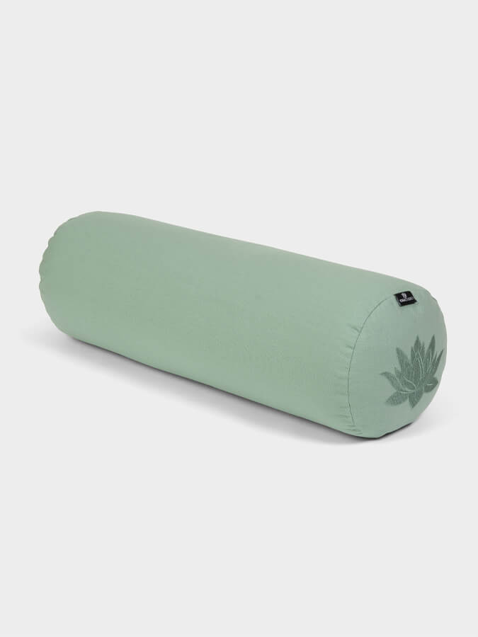 GOTS Organic Cotton Buckwheat Lotus Meditation Bolster