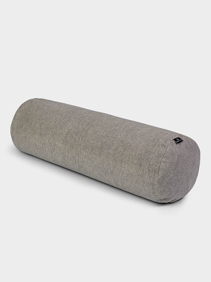 Cojín de meditación de trigo sarraceno orgánico de dos tonos Yoga Studio