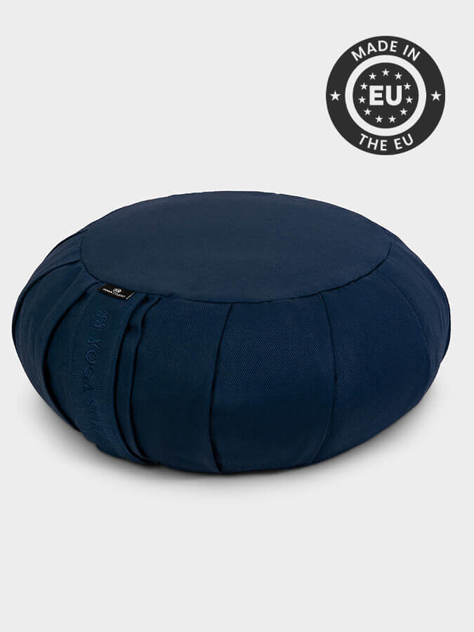 European Organic Buckwheat Zafu Round Meditation Cushion