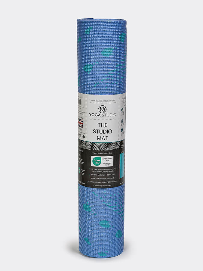 Alfombrilla de yoga adhesiva reversible de 6 mm diseñada por Yoga Studio