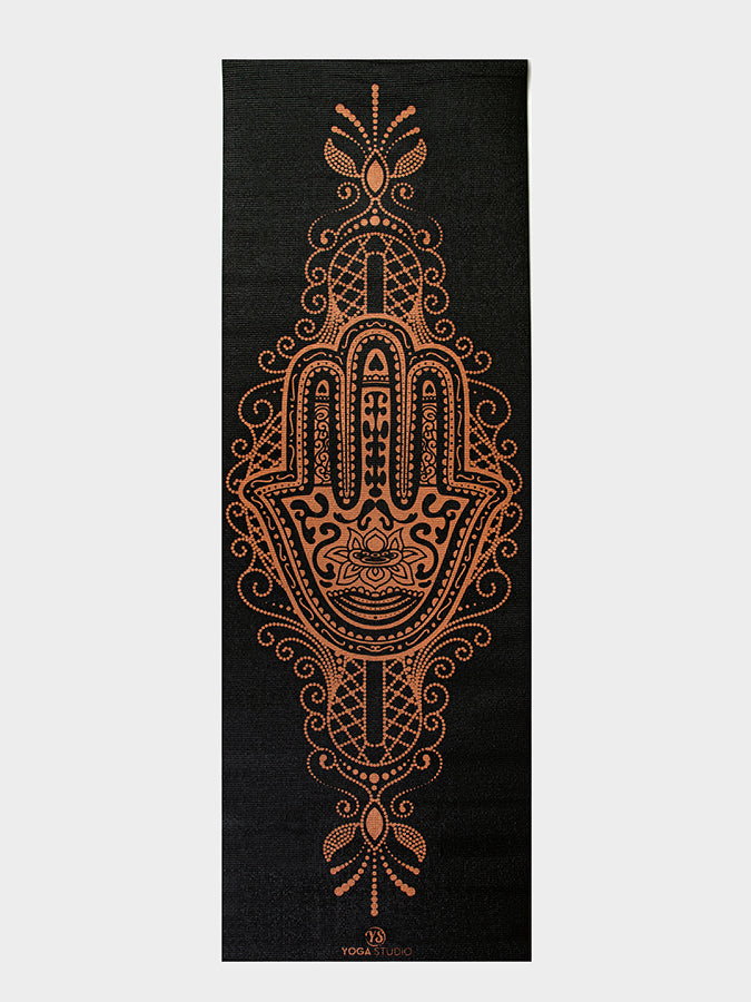 Alfombrilla de yoga adhesiva reversible de 6 mm diseñada por Yoga Studio