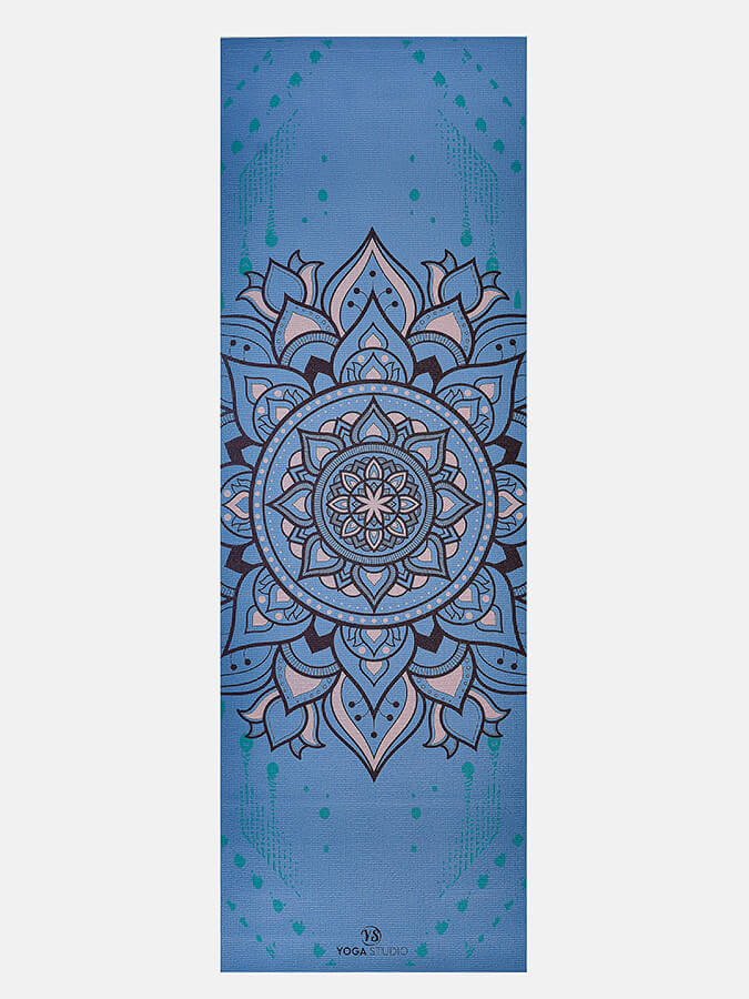 Alfombrilla de yoga adhesiva reversible de 6 mm diseñada por Yoga Studio