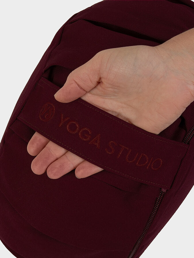 Yoga Studio Crescent Lotus Zafu Buckwheat Cushion – GOTS Organic Cotton