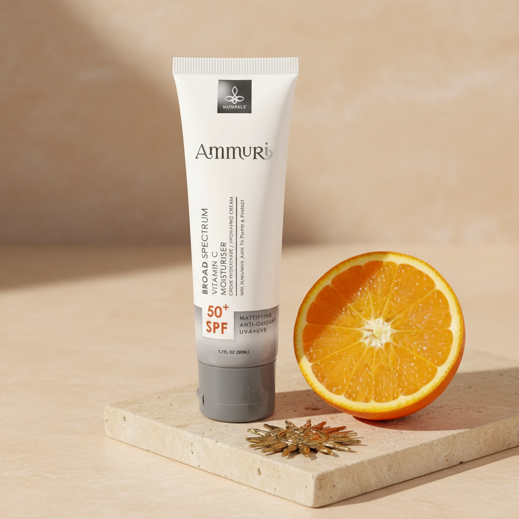 Ammuri Vitamin C Day Cream SPF 50 – Brightening Daily Moisturiser
