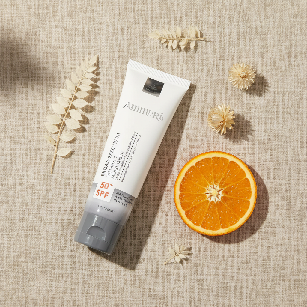 Ammuri Vitamin C Day Cream SPF 50 – Brightening Daily Moisturiser