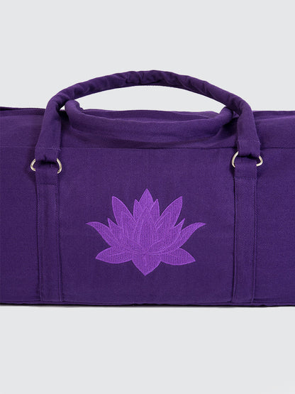 Bolsa de kit para equipo de yoga de algodón orgánico GOTS