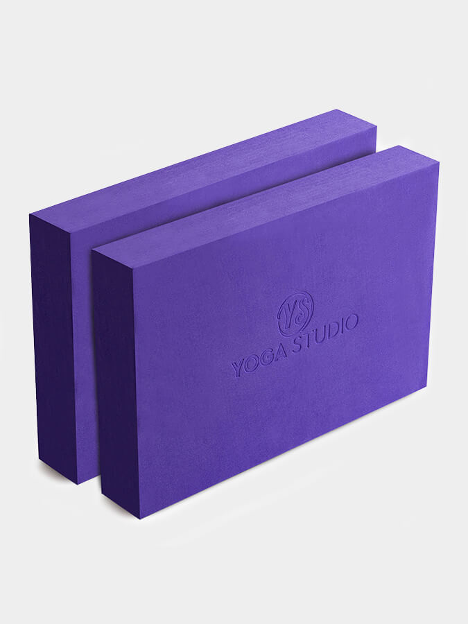Yoga Studio High-Density EVA Yoga Blocks — Twin Pack