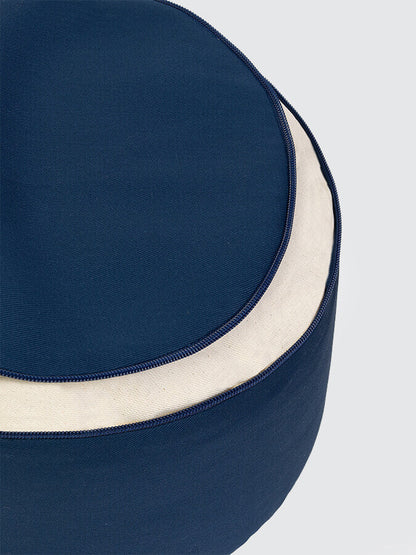 Yoga Studio Cylinder Meditation Cushion – Large | Firm Support for Seated Practice