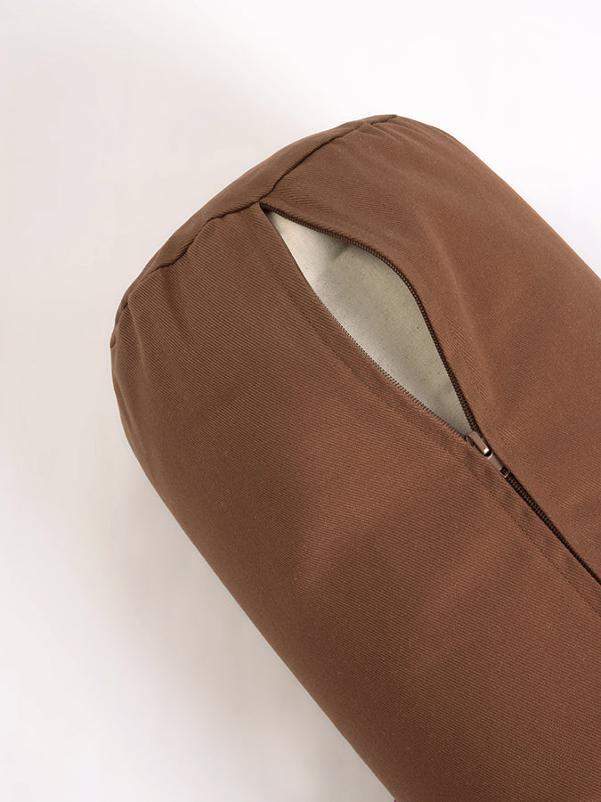 GOTS Organic Cotton Buckwheat Lotus Meditation Bolster