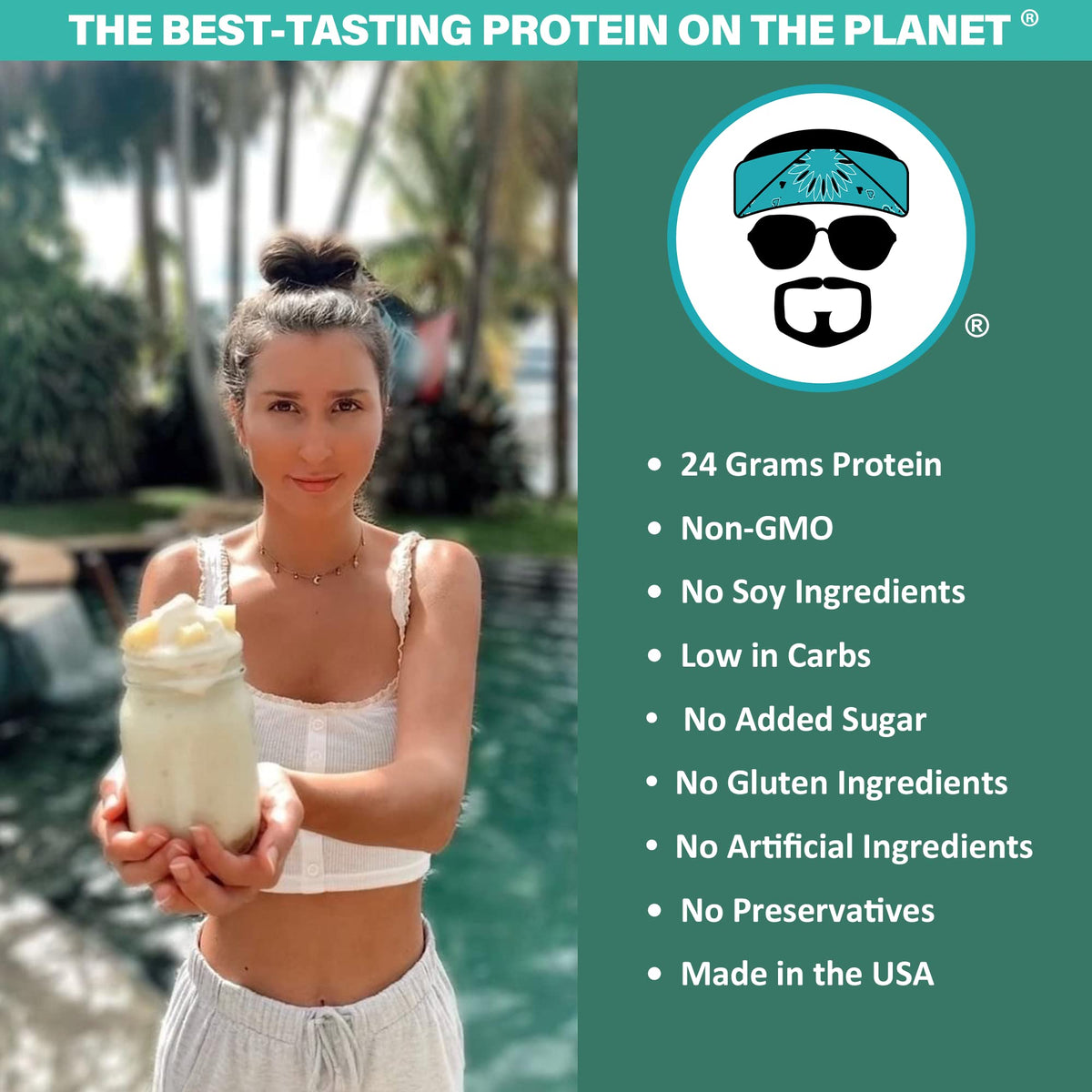 JAYROBB Proteína de Clara de Huevo sin Sabor – 2,27 kg | 24 g de Proteína por Ración