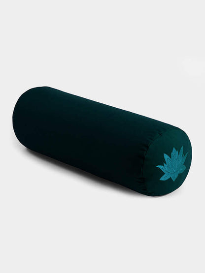 GOTS Organic Cotton Buckwheat Lotus Meditation Bolster