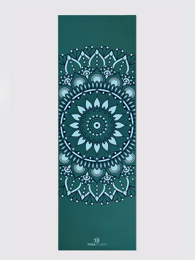 Alfombrilla de yoga adhesiva reversible de 6 mm diseñada por Yoga Studio