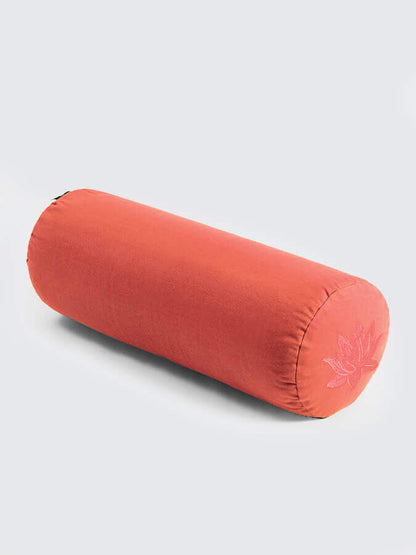 GOTS Organic Cotton Buckwheat Lotus Meditation Bolster