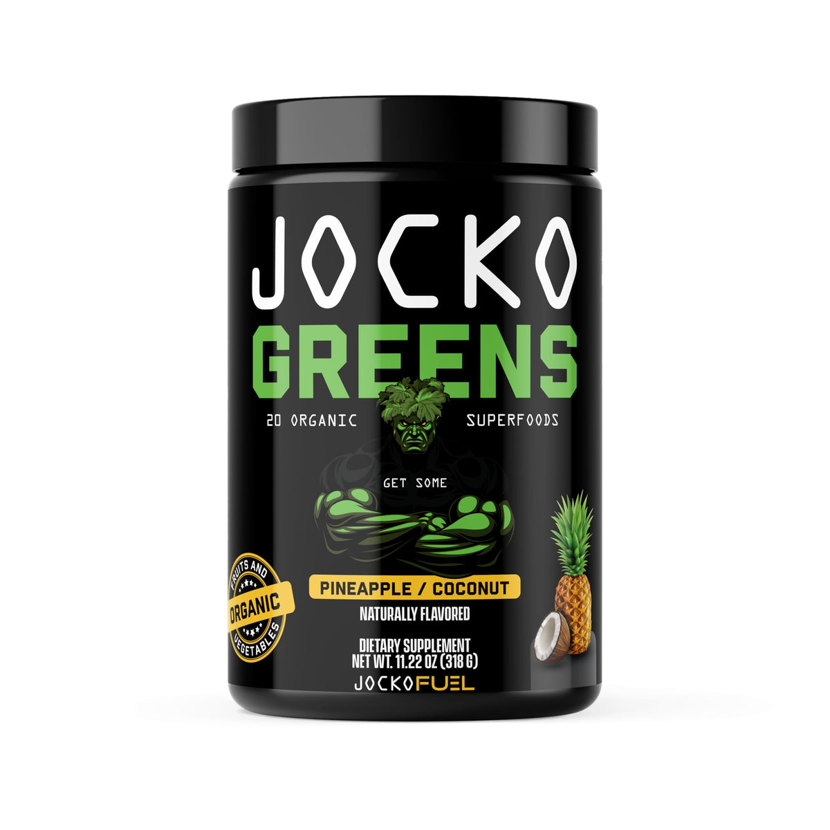 Jocko Fuel Daily Greens Powder – Pina Colada | 30 Servings - Calm Era