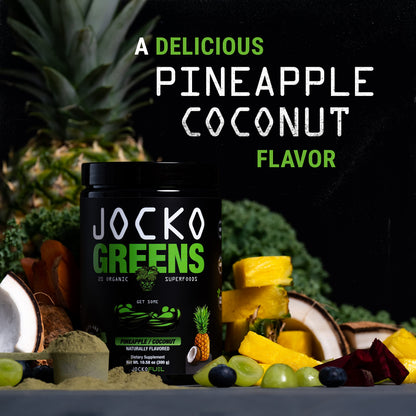 Jocko Fuel Daily Greens Powder – Pina Colada | 30 Servings - Calm Era