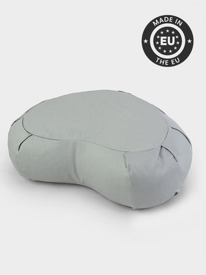 European Organic Buckwheat Zafu Crescent Meditation Cushion