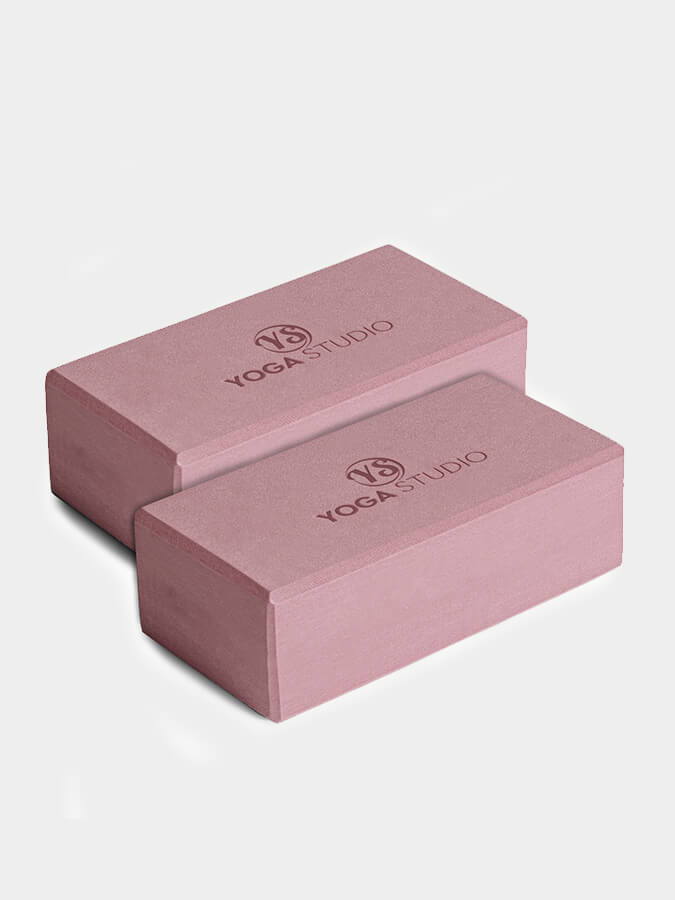 Pack doble de bloques de yoga de espuma EVA de Yoga Studio