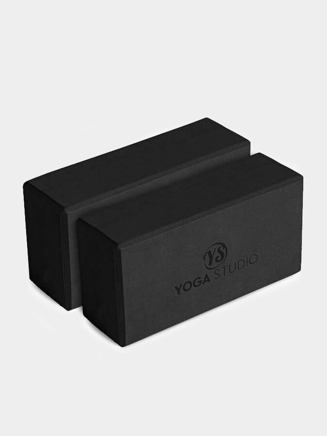 Pack doble de bloques de yoga de espuma EVA de Yoga Studio