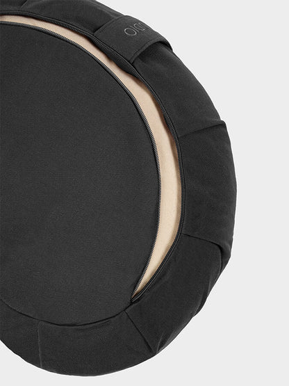 European Organic Buckwheat Zafu Crescent Meditation Cushion
