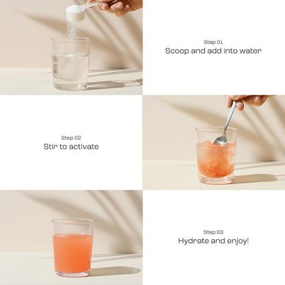 KEY NUTRIENTS Multivitamínico en polvo con electrolitos sin azúcar – Hidratación de durazno mango tropical, 90 porciones, Hecho en EE. UU.
