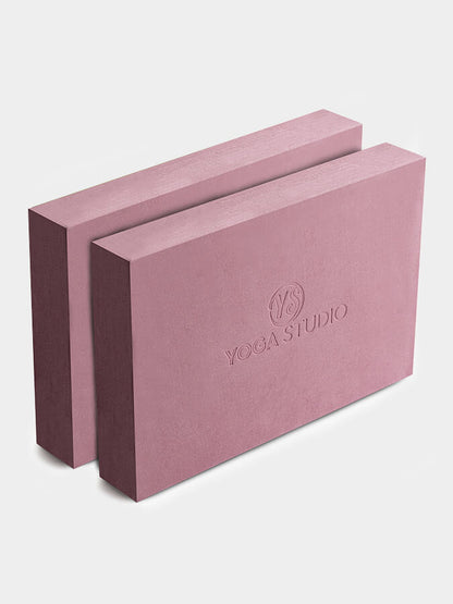 Yoga Studio High-Density EVA Yoga Blocks — Twin Pack