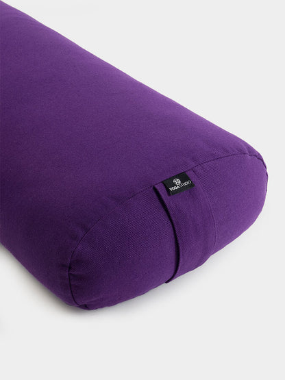 Rectangular Lightweight Yoga Bolster — Organic Cotton Cover