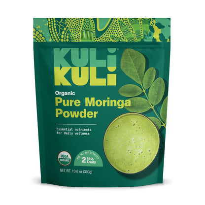 Kuli Kuli Moringa Orgánica en Polvo 300g | No-GMO Certificado por USDA