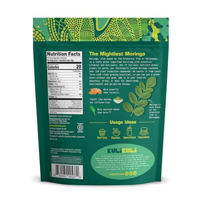 Kuli Kuli Moringa Orgánica en Polvo 300g | No-GMO Certificado por USDA
