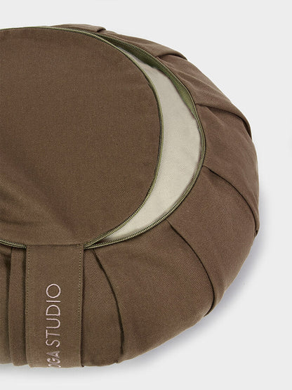 European Organic Buckwheat Zafu Round Meditation Cushion