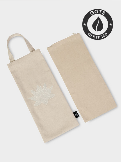 Funda para Saco de Arena de Yoga de Algodón Orgánico GOTS de Yoga Studio