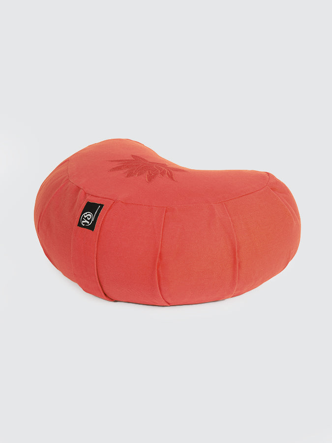 Yoga Studio Crescent Lotus Zafu Buckwheat Cushion – GOTS Organic Cotton